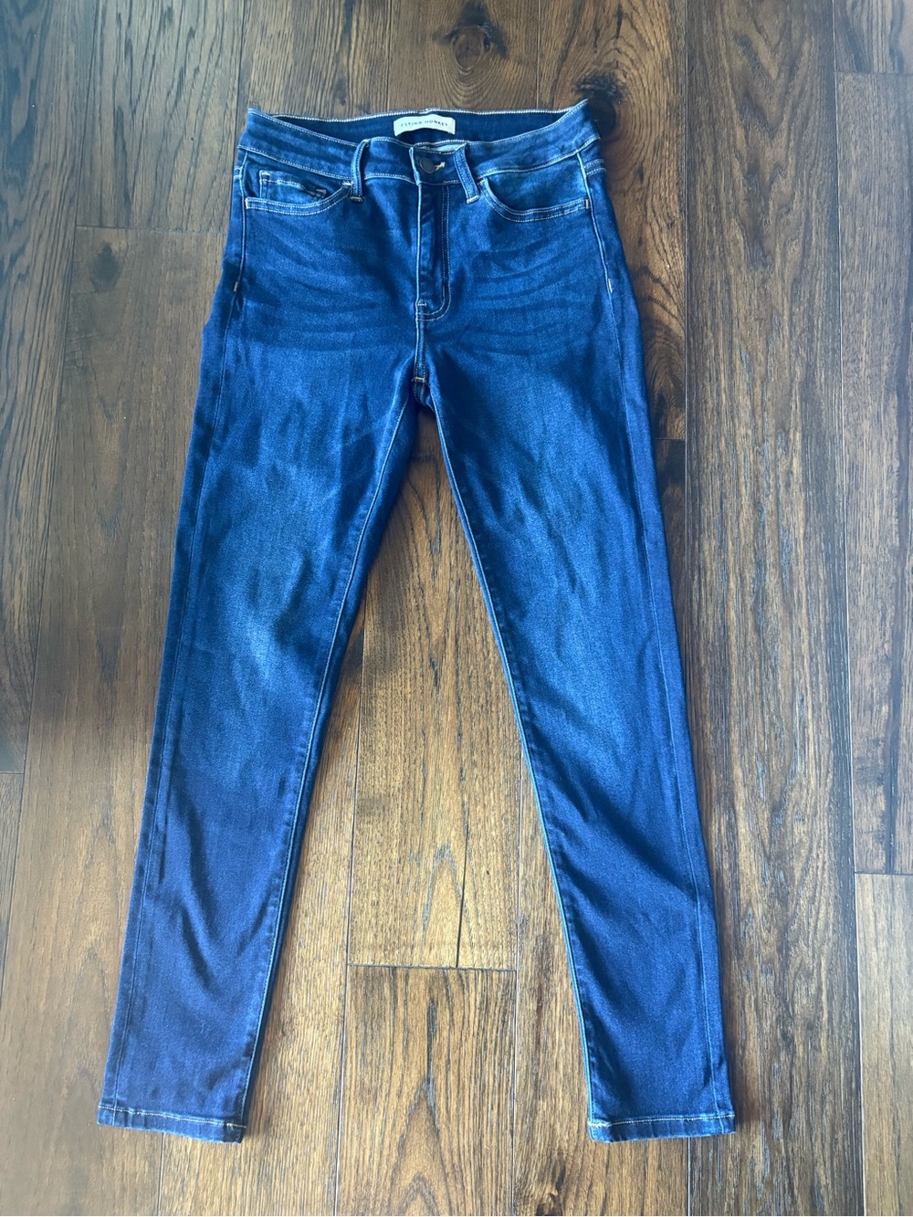 Flying Monkey Women's Dark Blue Skinny Jeans